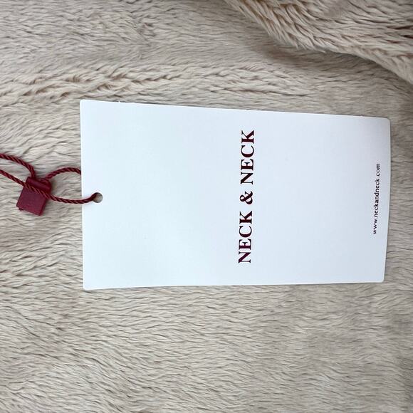 NWT Neck & Neck Brown Lined Knot Sweater Vest - Picture 5 of 7